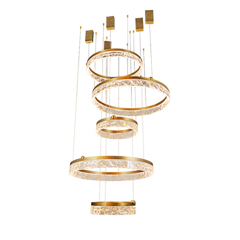 Ring Combination Art Chandelier