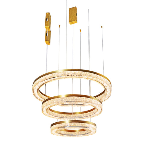 Funnel Ring Art Chandelier