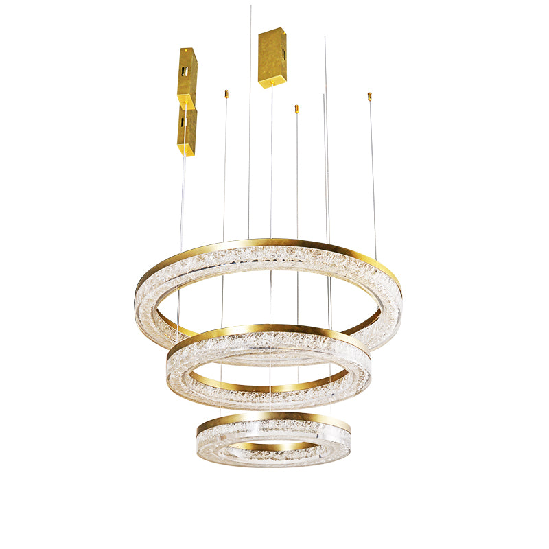 Funnel Ring Art Chandelier