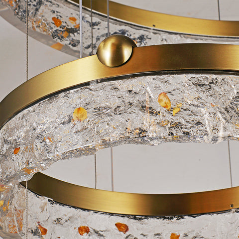 Ring Combination Art Chandelier